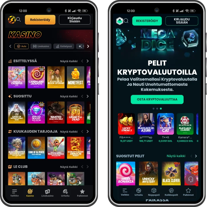 Nopeat kasinot mobiilissa, pelaa missä ja milloin tahansa