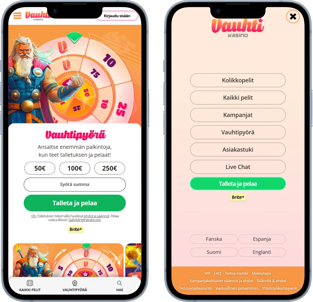 Vauhti Casino